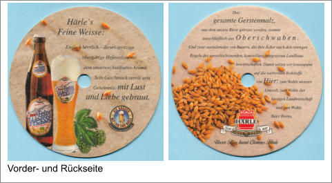 Vorder- und Rückseite