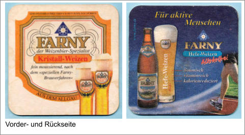 Vorder- und Rückseite