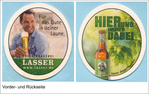 Vorder- und Rückseite