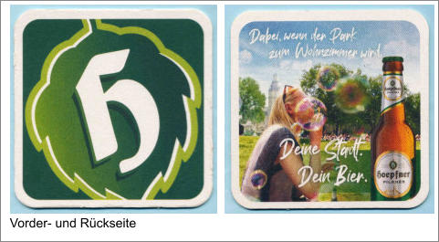 Vorder- und Rückseite