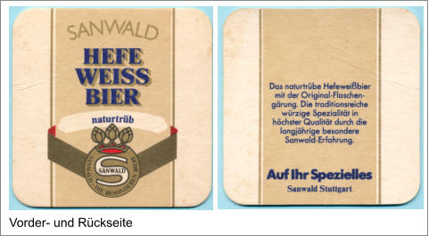 Vorder- und Rückseite