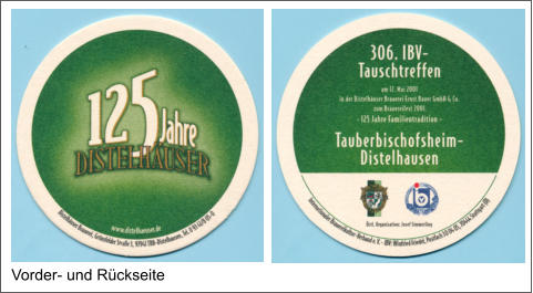 Vorder- und Rückseite