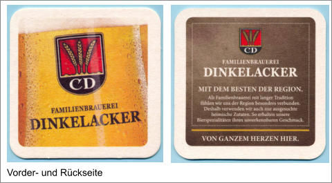 Vorder- und Rückseite