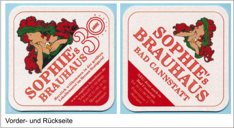 Vorder- und Rückseite