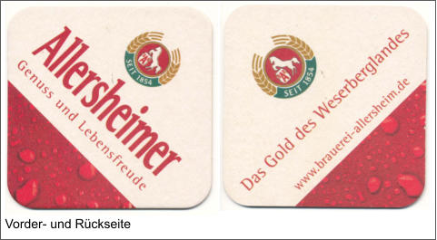 Vorder- und Rückseite