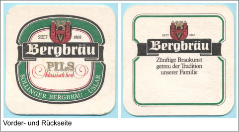 Vorder- und Rückseite