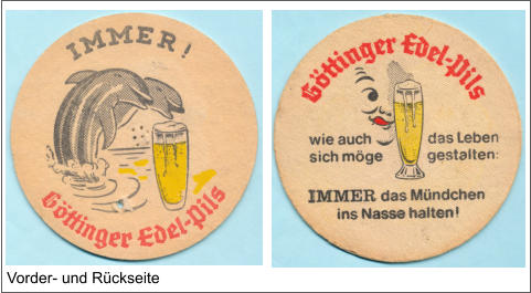 Vorder- und Rückseite