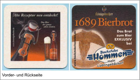 Vorder- und Rückseite