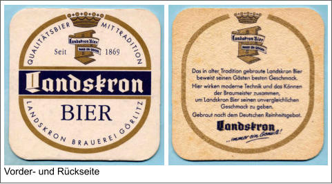 Vorder- und Rückseite