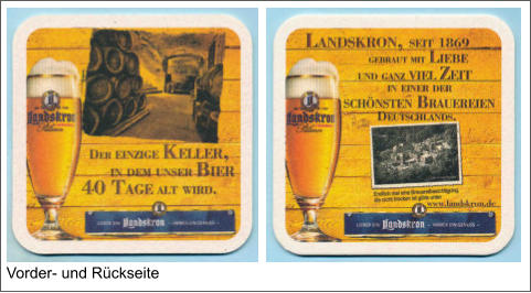 Vorder- und Rückseite