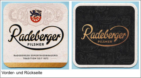 Vorder- und Rückseite