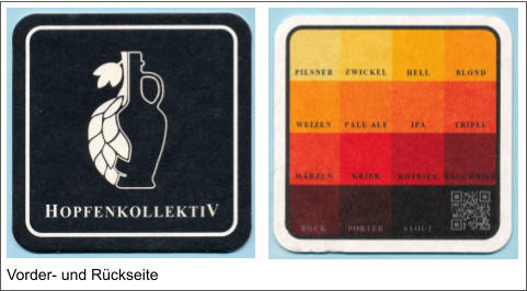 Vorder- und Rückseite