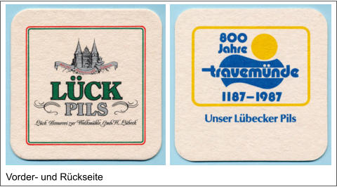 Vorder- und Rückseite