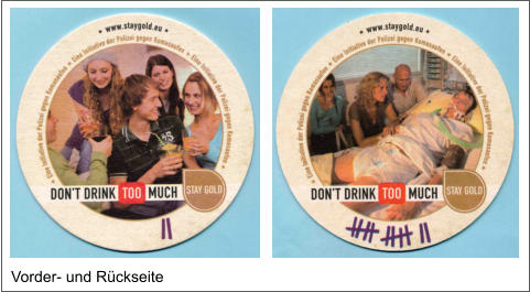 Vorder- und Rückseite