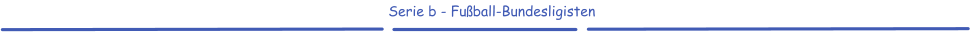 Serie b - Fußball-Bundesligisten