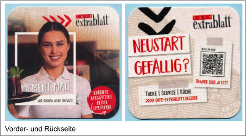 Vorder- und Rückseite