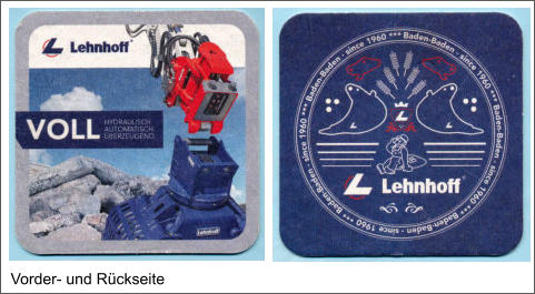 Vorder- und Rückseite