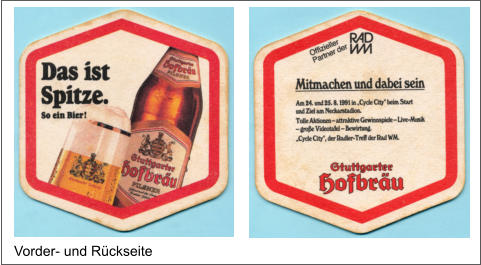 Vorder- und Rückseite