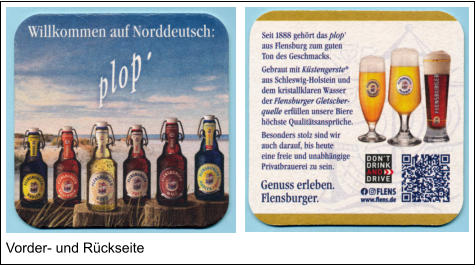 Vorder- und Rückseite