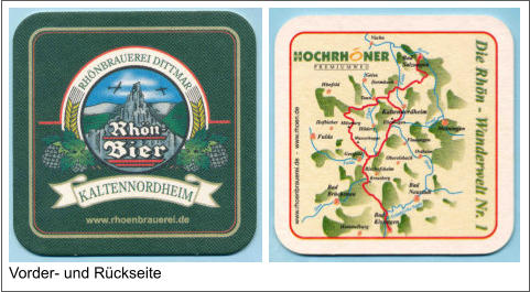 Vorder- und Rückseite