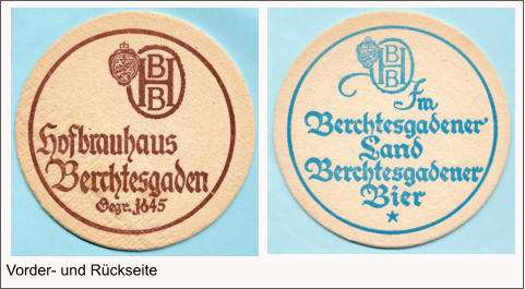 Vorder- und Rückseite