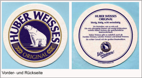 Vorder- und Rückseite