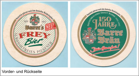 Vorder- und Rückseite