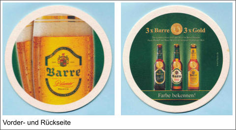 Vorder- und Rückseite