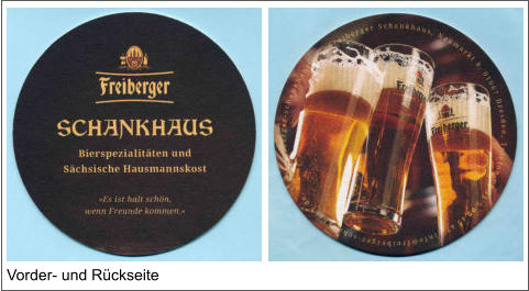 Vorder- und Rückseite