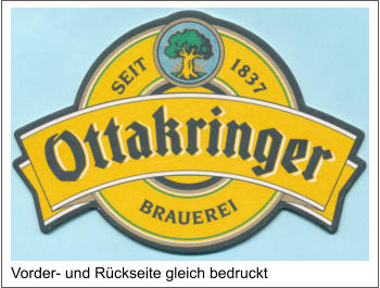 Vorder- und Rückseite gleich bedruckt