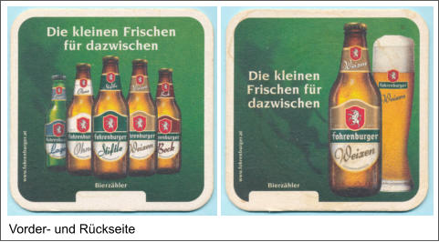 Vorder- und Rückseite