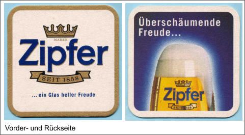 Vorder- und Rückseite