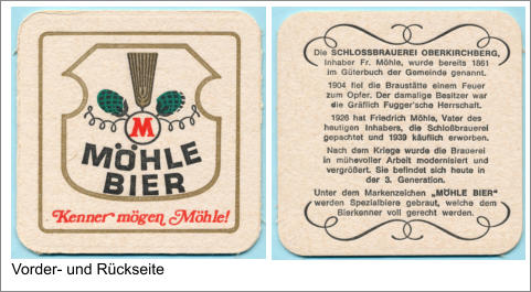 Vorder- und Rückseite