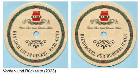 Vorder- und Rückseite (2023)