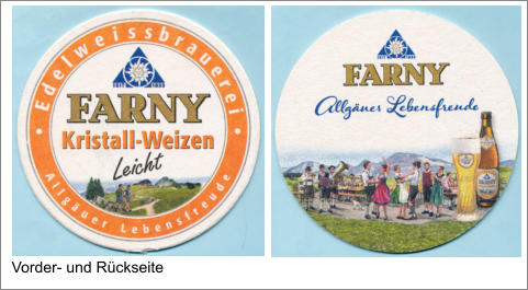 Vorder- und Rückseite