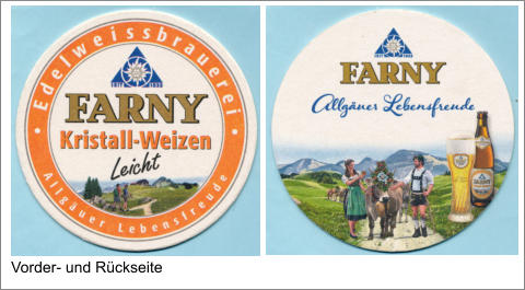 Vorder- und Rückseite