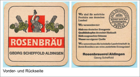 Vorder- und Rückseite