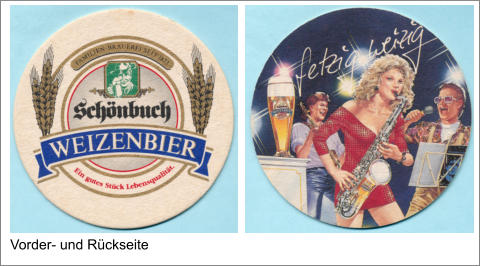 Vorder- und Rückseite