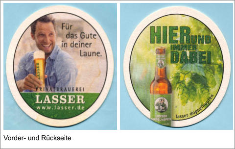 Vorder- und Rückseite