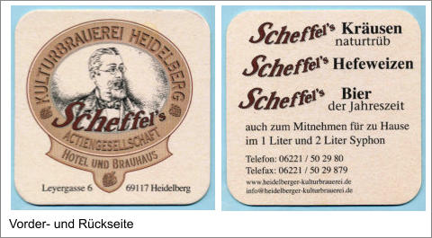 Vorder- und Rückseite