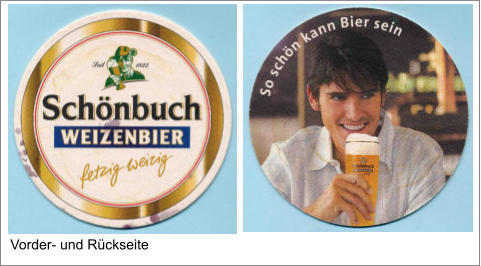 Vorder- und Rückseite