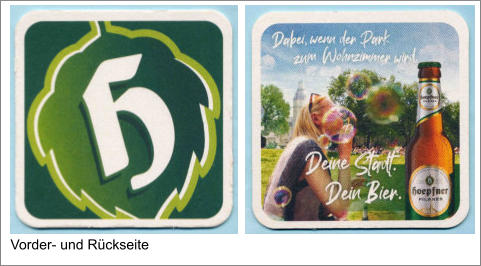 Vorder- und Rückseite