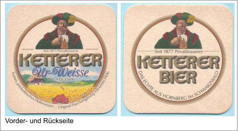 Vorder- und Rückseite