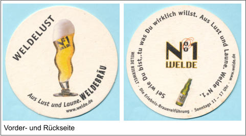 Vorder- und Rückseite