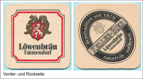 Vorder- und Rückseite