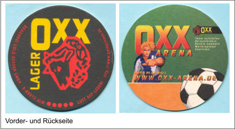 Vorder- und Rückseite