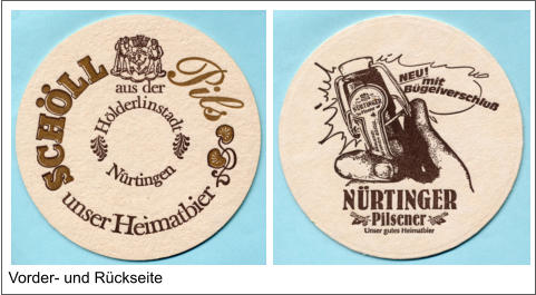 Vorder- und Rückseite