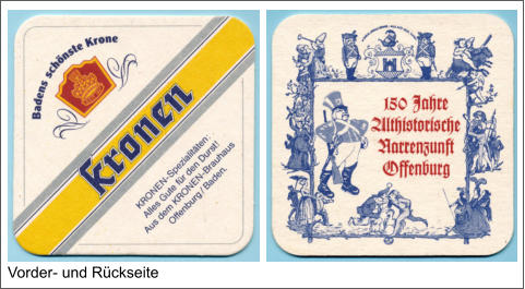 Vorder- und Rückseite