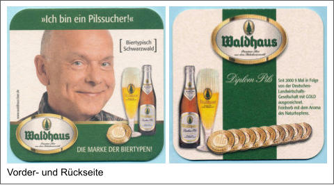 Vorder- und Rückseite