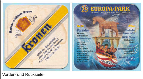 Vorder- und Rückseite